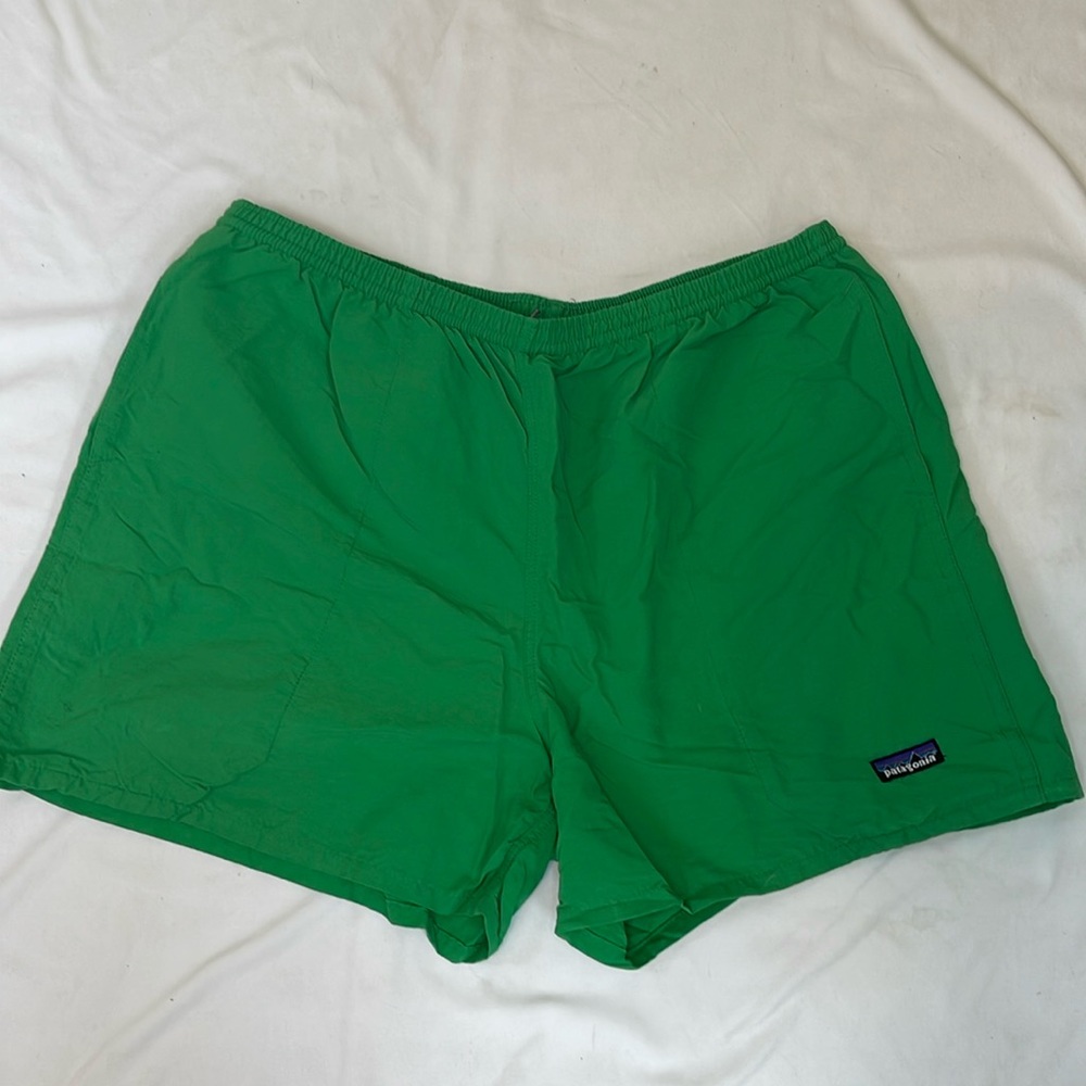 Mens Patagonia Baggies, Shorts, Green, 5”, XL